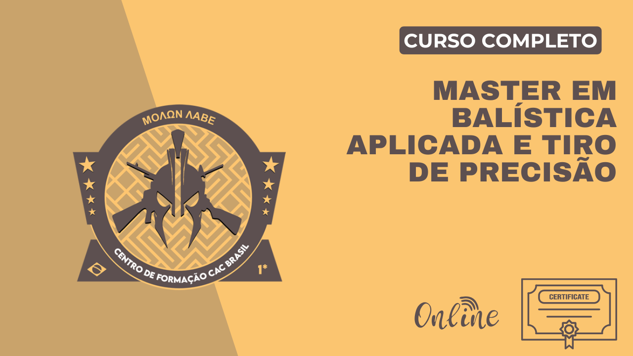 Master em Balística Aplicada e Tiro de Precisão