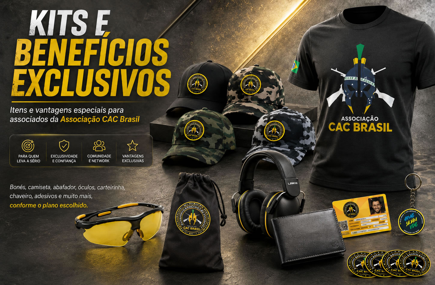 Novos benefícios dos associados CAC Brasil